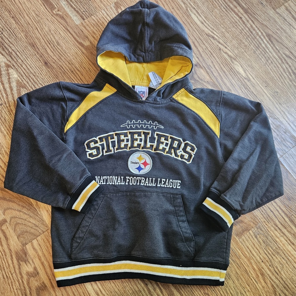 Pittsburgh Steelers NFL Apparel Youth Hoodie Size M - 8 10 8/10